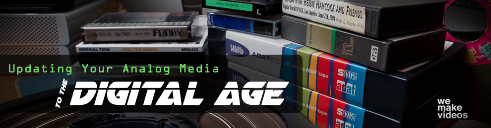 Analog to Digital Media Conversion Tutorial