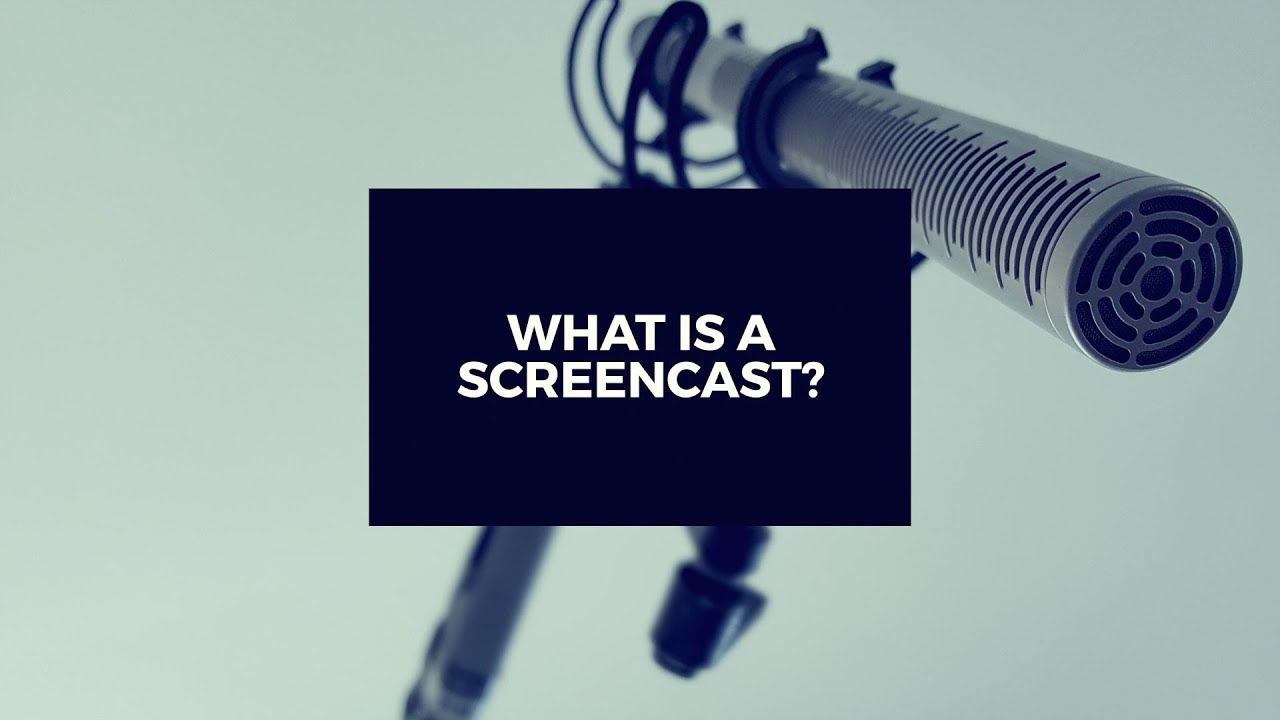 What is a Screencast? WMV Video Productions