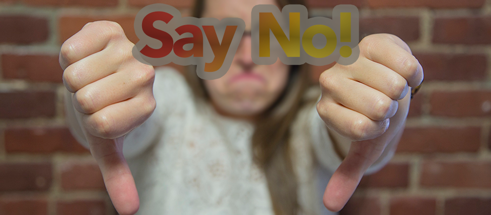 Say No - 3 Simple Ways to Establish Your Brand Say No - 3 Simple Ways to Establish Your Brand