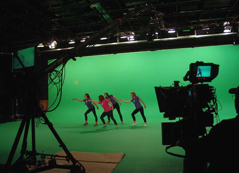 Green Screen Studio Nashville Photo of Huge Green Screen